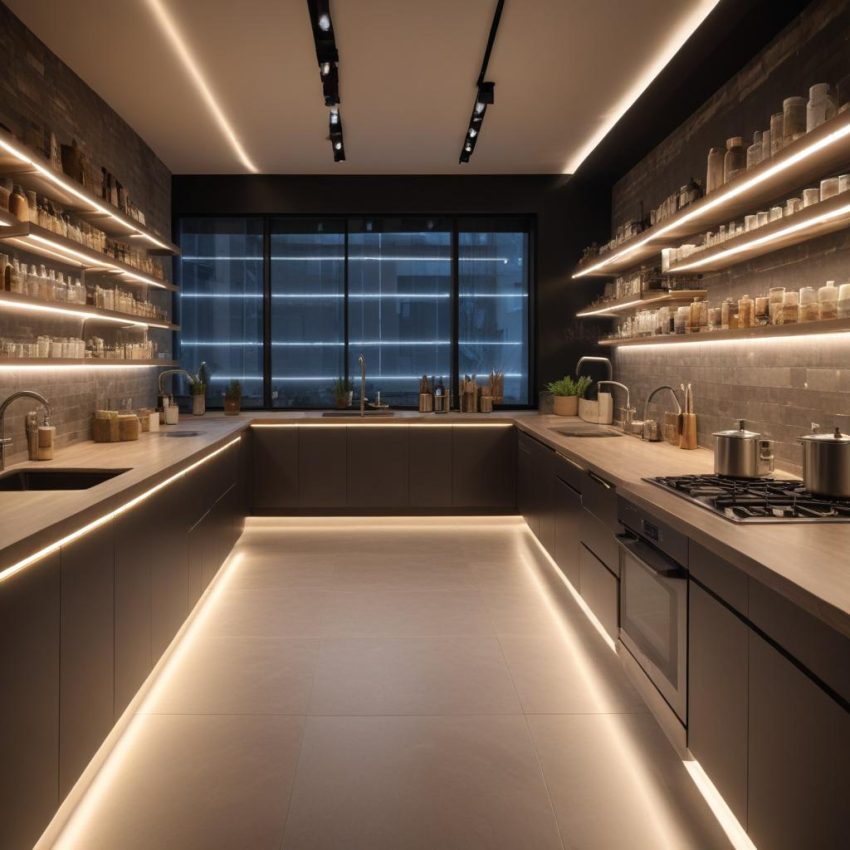 Светодиодная лента 220 В для подсветки: типы, характеристики и области применения